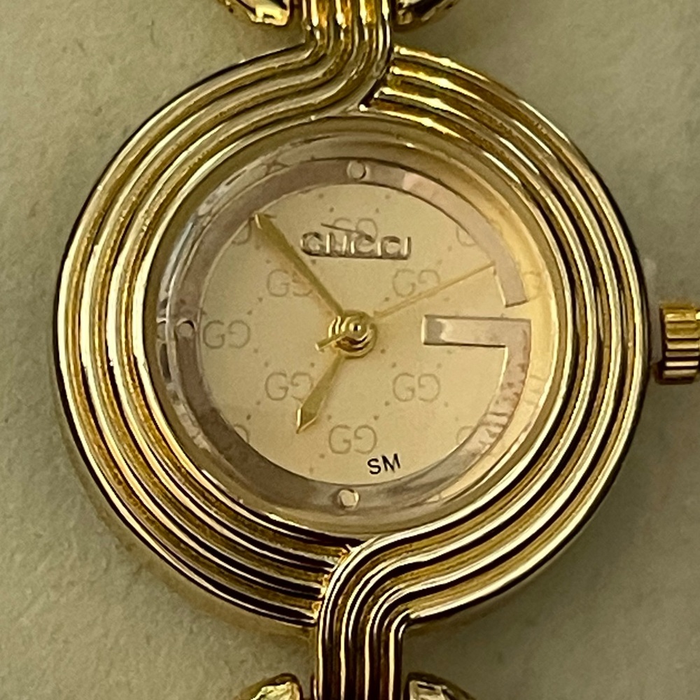 Women’s Fashion Gold Bracelet Watch Round Face Chain Strap - Picture 3 of 11